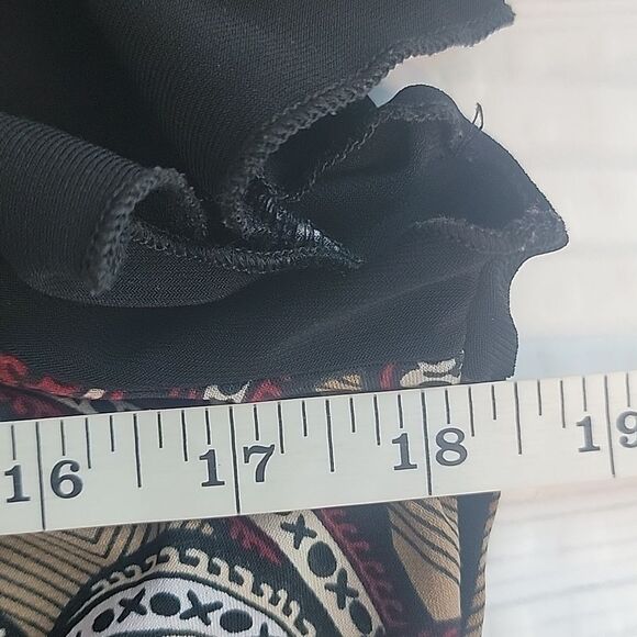 Perseption Concept short sleeved casual top - multicolored Women's Size L - Picture 9 of 10